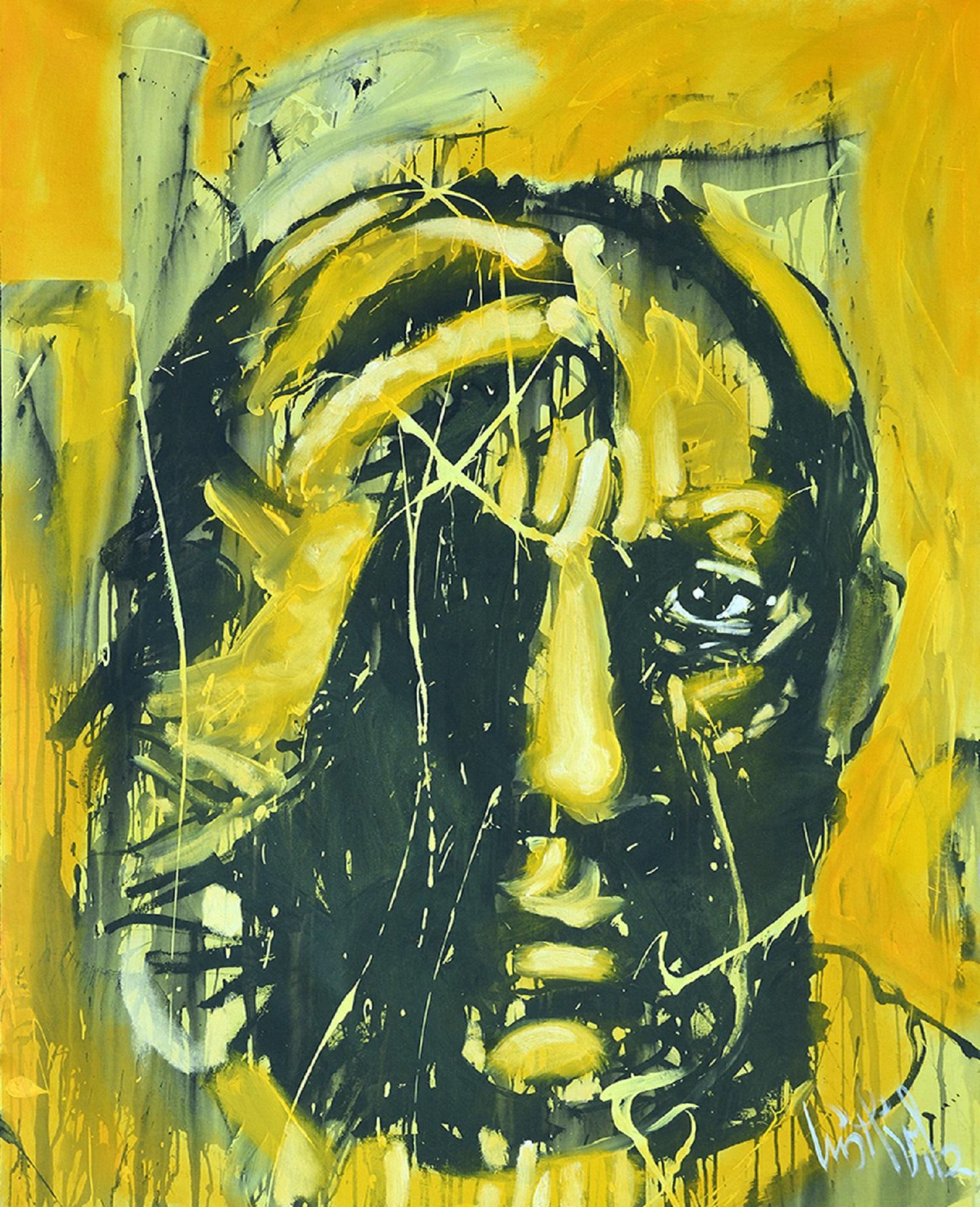 Luis Miguel Valdés ¨Picassos II¨, 2012, Acryl, 21,7x16,9 in – Painting von Luis Miguel Valdes 