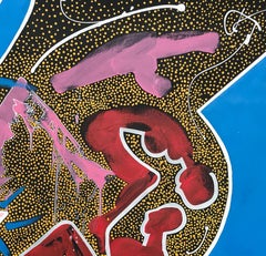 "Memories VIII", 2024, acrylic painting on canvas, 60x60in figurative Cuban art