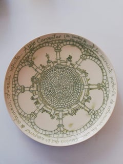 "Ceramic #41" 2017 original handmade signed unique Talavera ceramic 14x14x2in