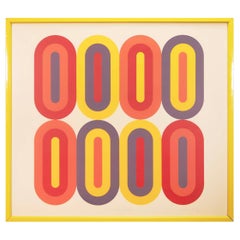 Used Luis Molinari-Flores Derived from Const. 29 Signed Modern Screenprint 115/120