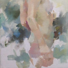 Un Suave Verano - Enmarcado, Desnudo Contemporáneo / Óleo sobre Lienzo