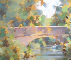 Puente Broad Oak / Pintura al óleo sobre lienzo