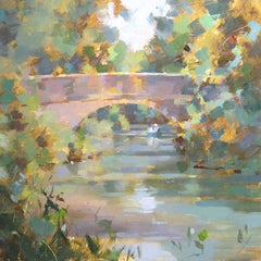 Pont de Broad Oak / Peinture à l'huile sur toile