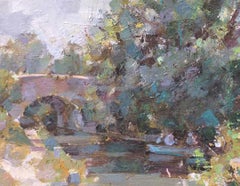 Puente Colt Hill por Luis Morris ROI / Pintura al óleo sobre lienzo