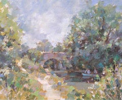 Pont d'I Hill par Luis Morris ROI / Peinture à l'huile sur toile