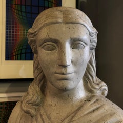 Luis Ortiz Monasterio Euterpe Marble Sculpture