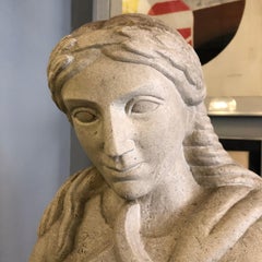 Luis Ortiz Monasterio Terpsichore Marble Sculpture