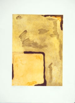 Luis Perez Vega, spanischer Künstler, 1995, Original, handsignierter abstrakter Kupferstich n10