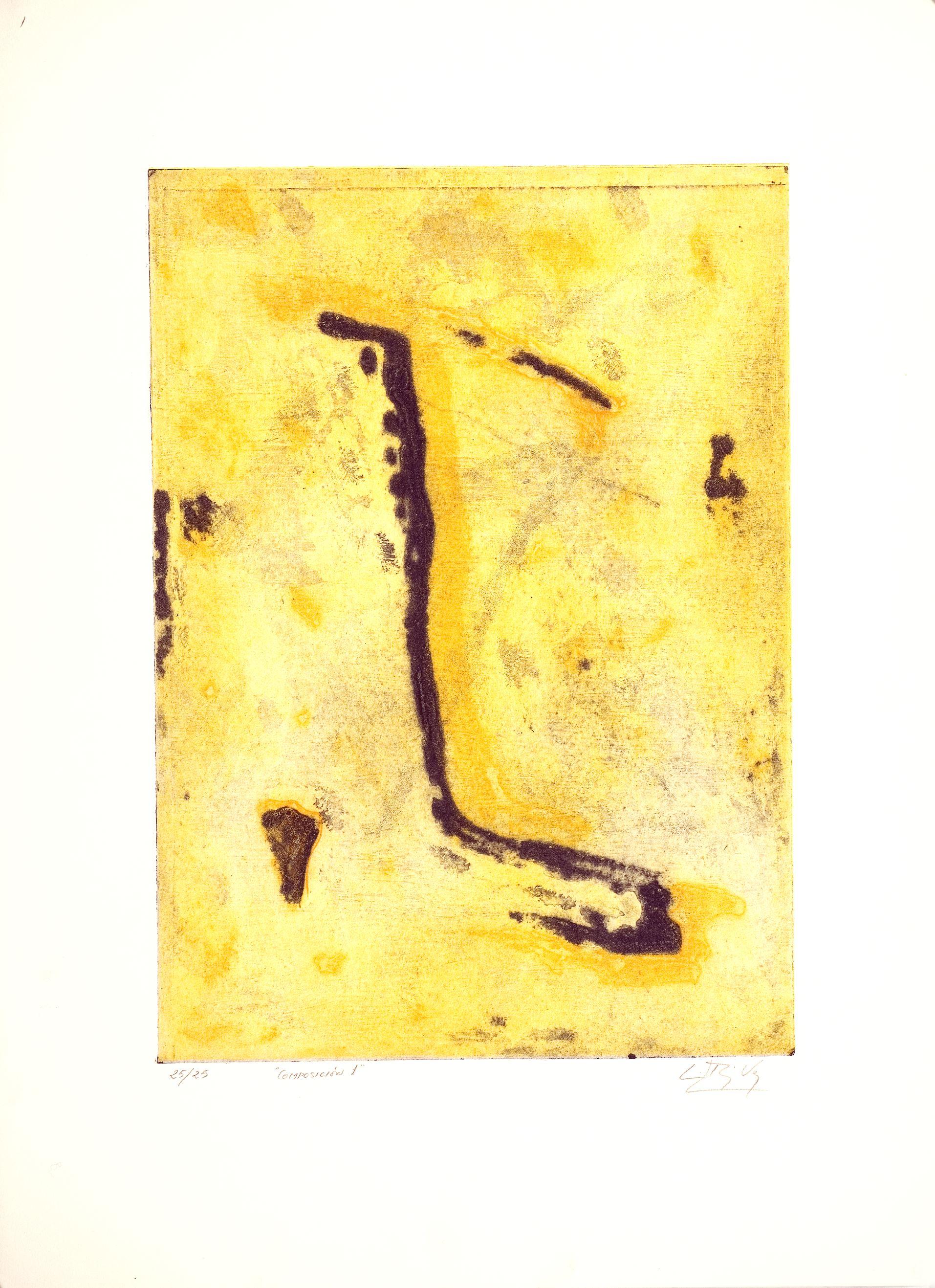 Luis Pérez Vega (Spanien, 1976)
Komposition I", 1995
Gravur auf Papier
20,5 x 14,6 Zoll (52 x 37 cm)
Auflage von 25 Stück
ID: PER1275-003-025
Vom Autor handsigniert
