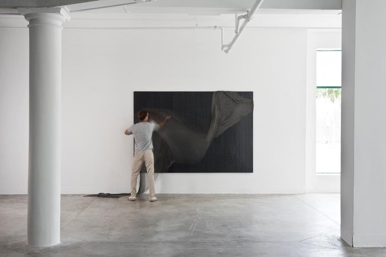 Interactive Wall Panels with Metal Mesh by Luis Pons For Sale