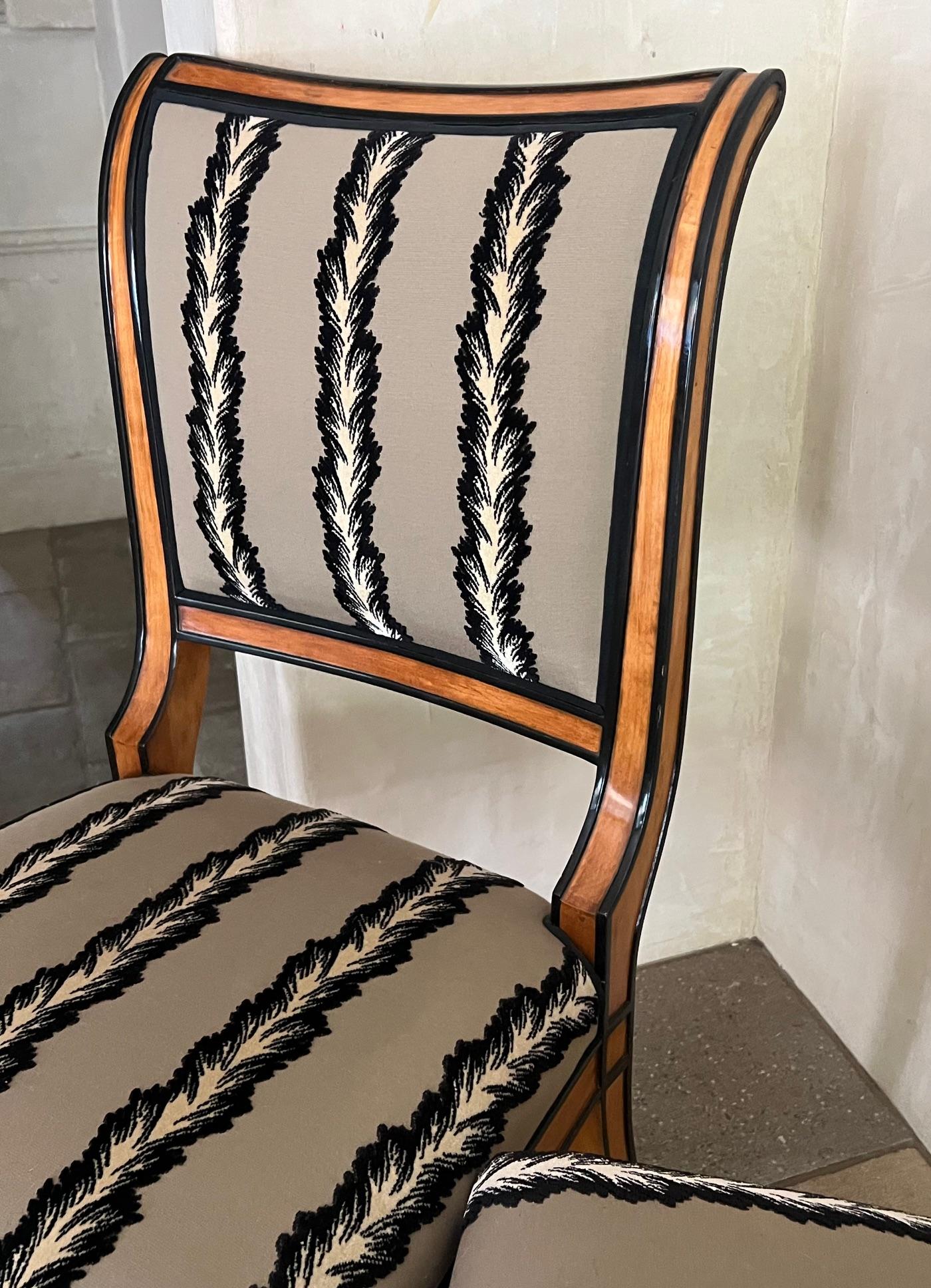 Luis Rossi Esszimmerstühle, 2er-Set im Angebot 4