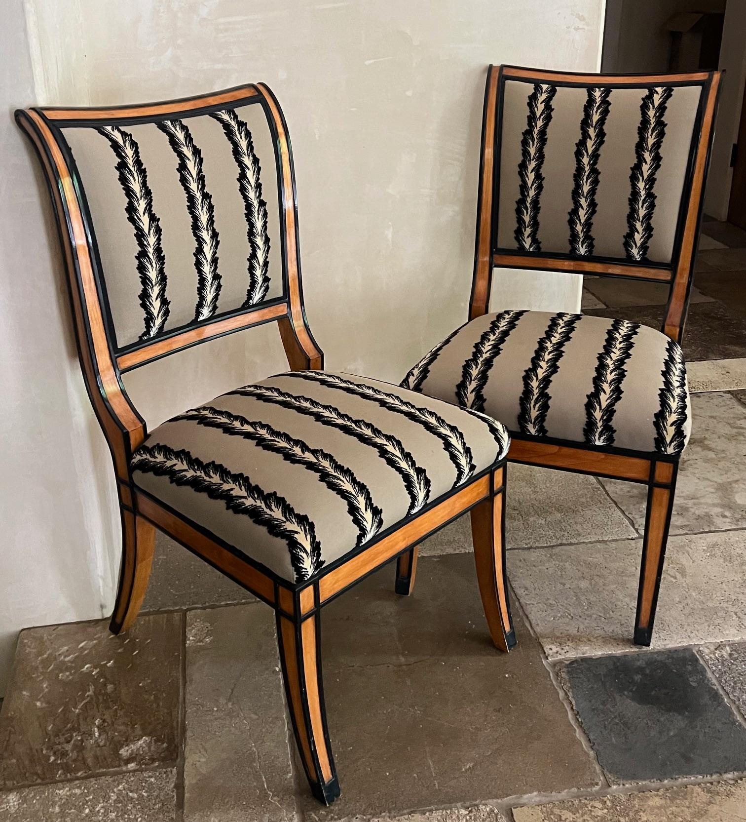 Luis Rossi Esszimmerstühle, 2er-Set im Angebot 5