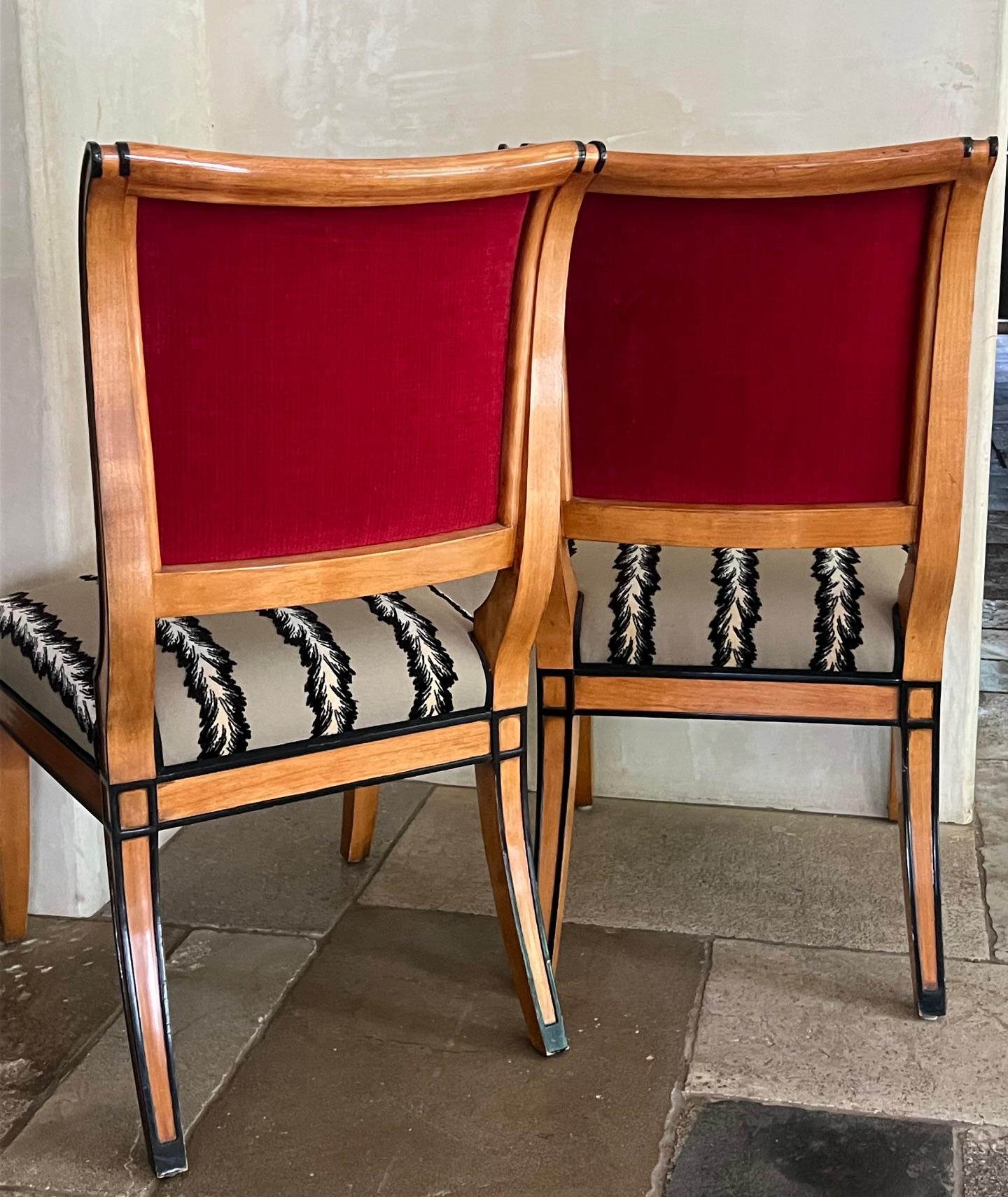 Luis Rossi Esszimmerstühle, 2er-Set im Angebot 9