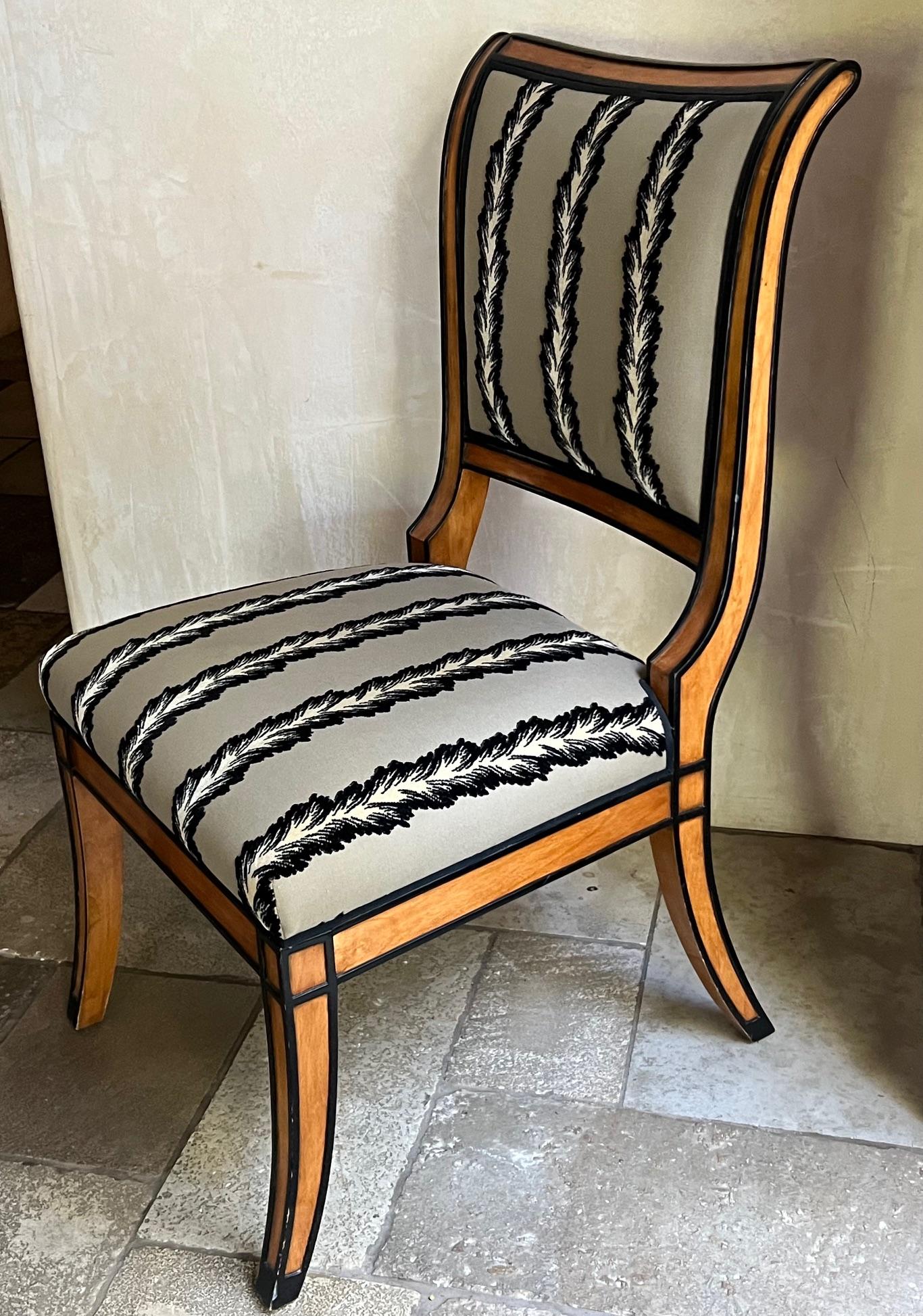 Luis Rossi Esszimmerstühle, 2er-Set (Ende des 20. Jahrhunderts) im Angebot