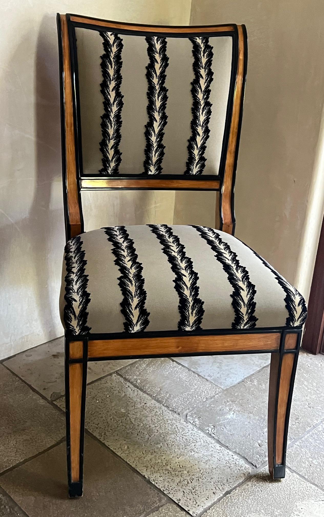 Luis Rossi Esszimmerstühle, 2er-Set im Angebot 1