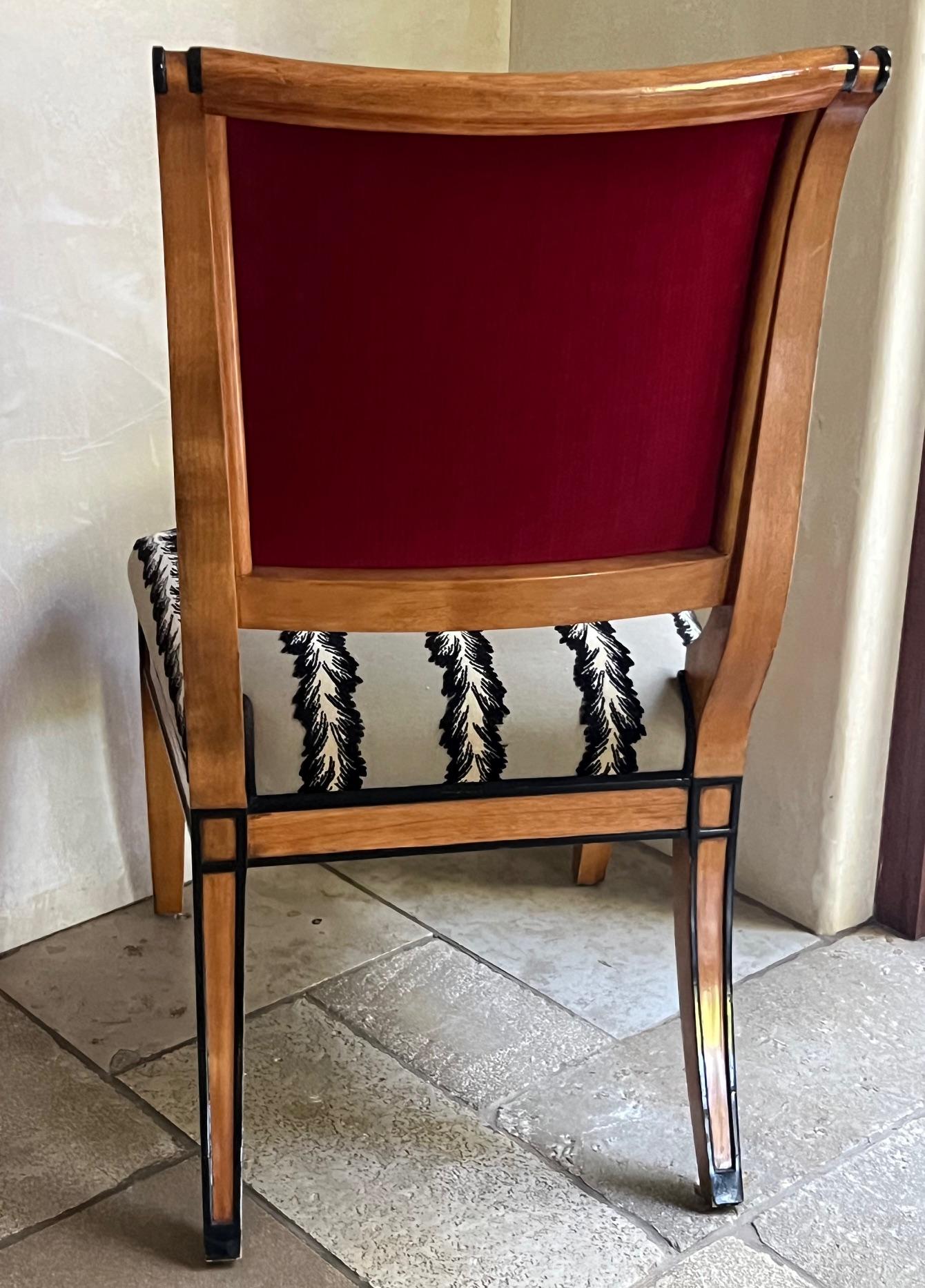 Luis Rossi Esszimmerstühle, 2er-Set im Angebot 2