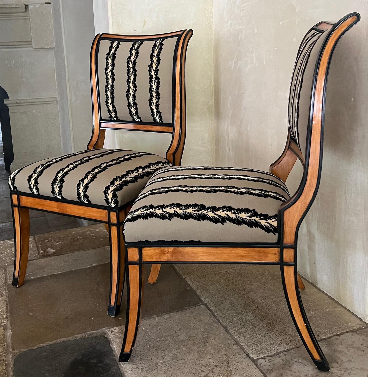 Luis Rossi Esszimmerstühle, 2er-Set im Angebot 3