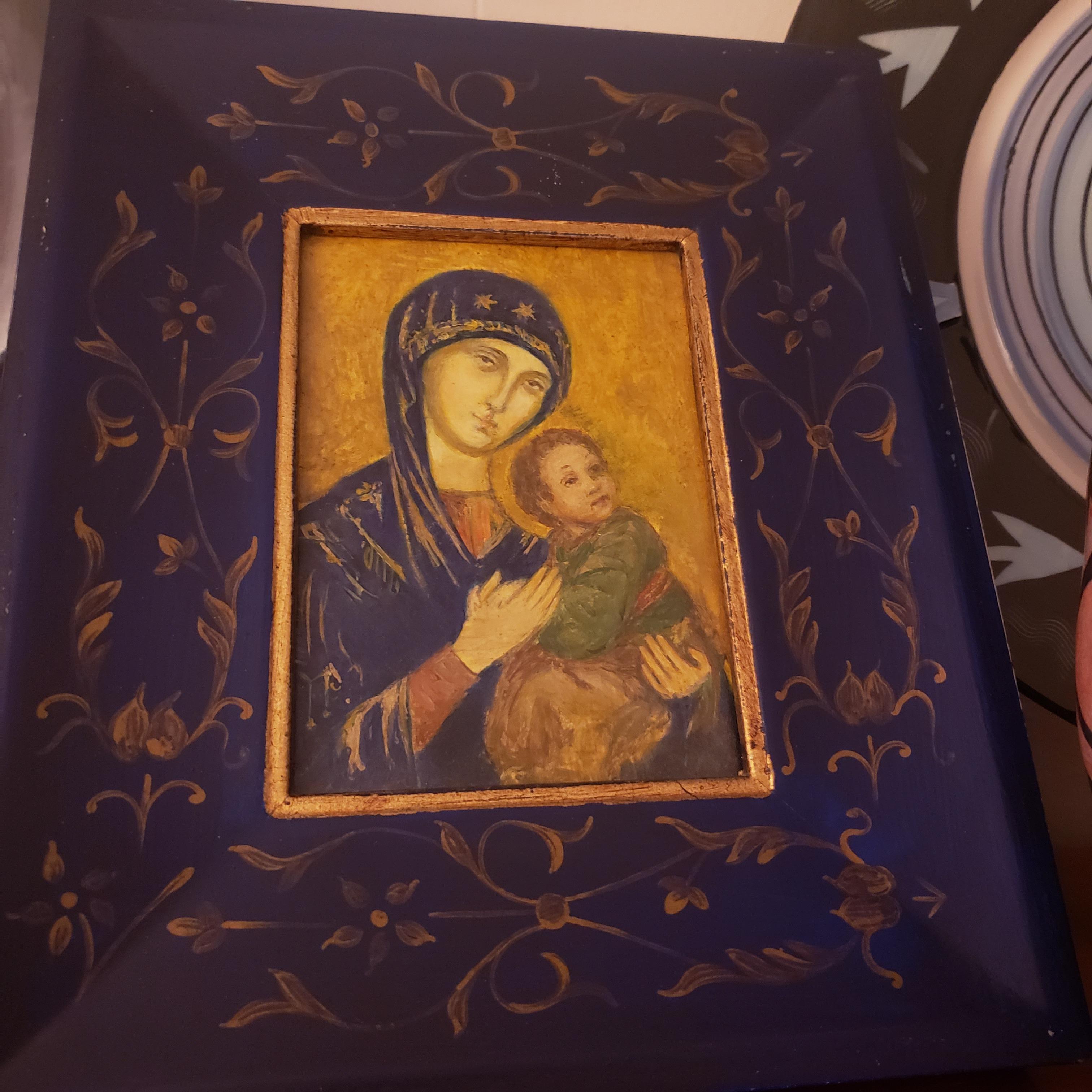 Die Tür zum Herzen  Öl auf Papier  Gemischte Medien  Ecuador Gerahmt  Quito im Angebot 4