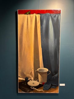 "Baciami" Olio su tela cm. 60 x 120