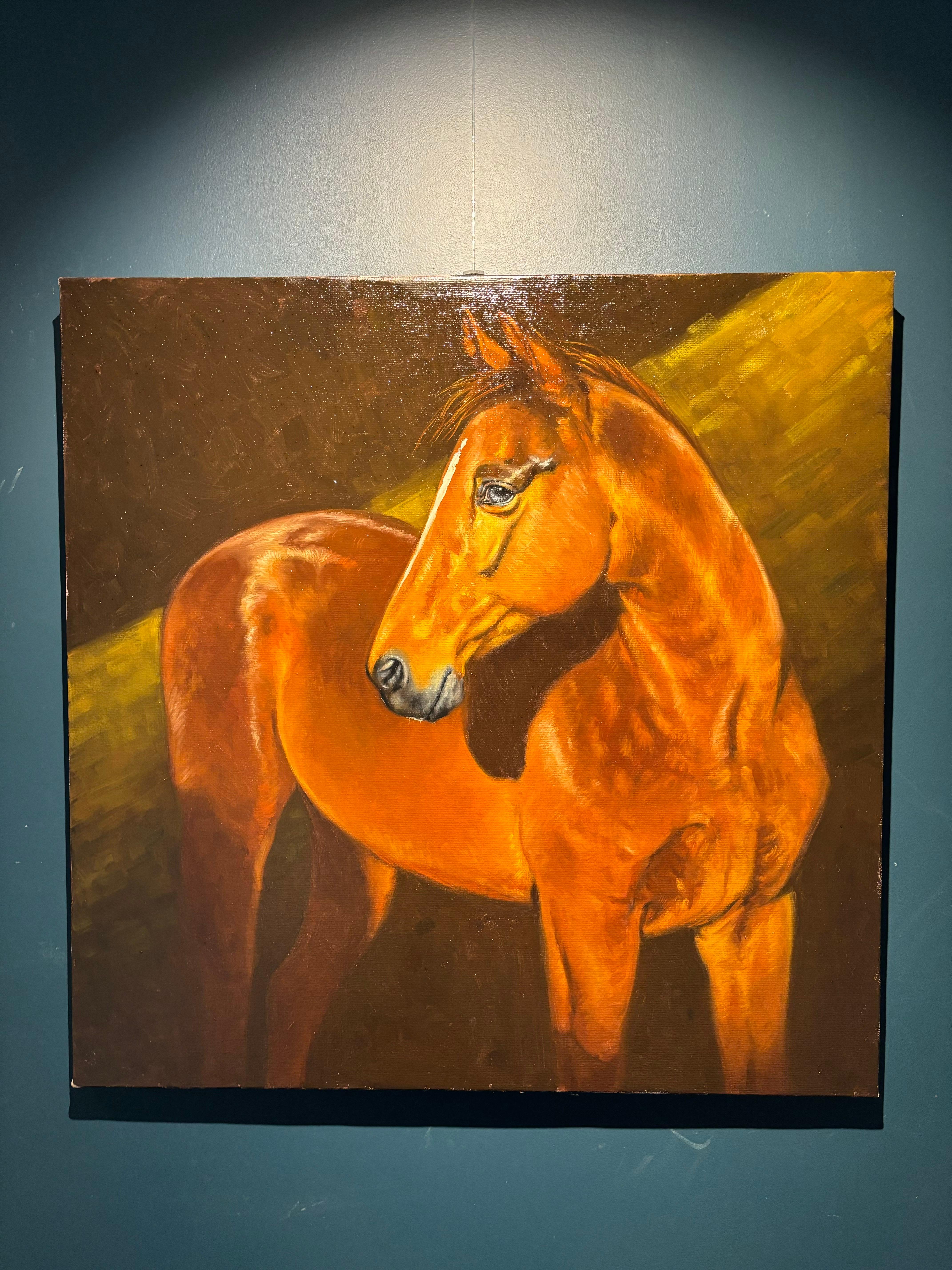 Beautiful and realistic  Horse with clear eye

Luisa Albert was born in Turin, Italy where she currently lives and works.
In 1989 she enrolled at the Istituto Europeo di Design in Milan and around that time she began working for publishing houses as