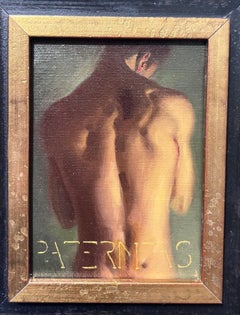 "Paternitas" Olio su tela cm. 18 x 13 2025