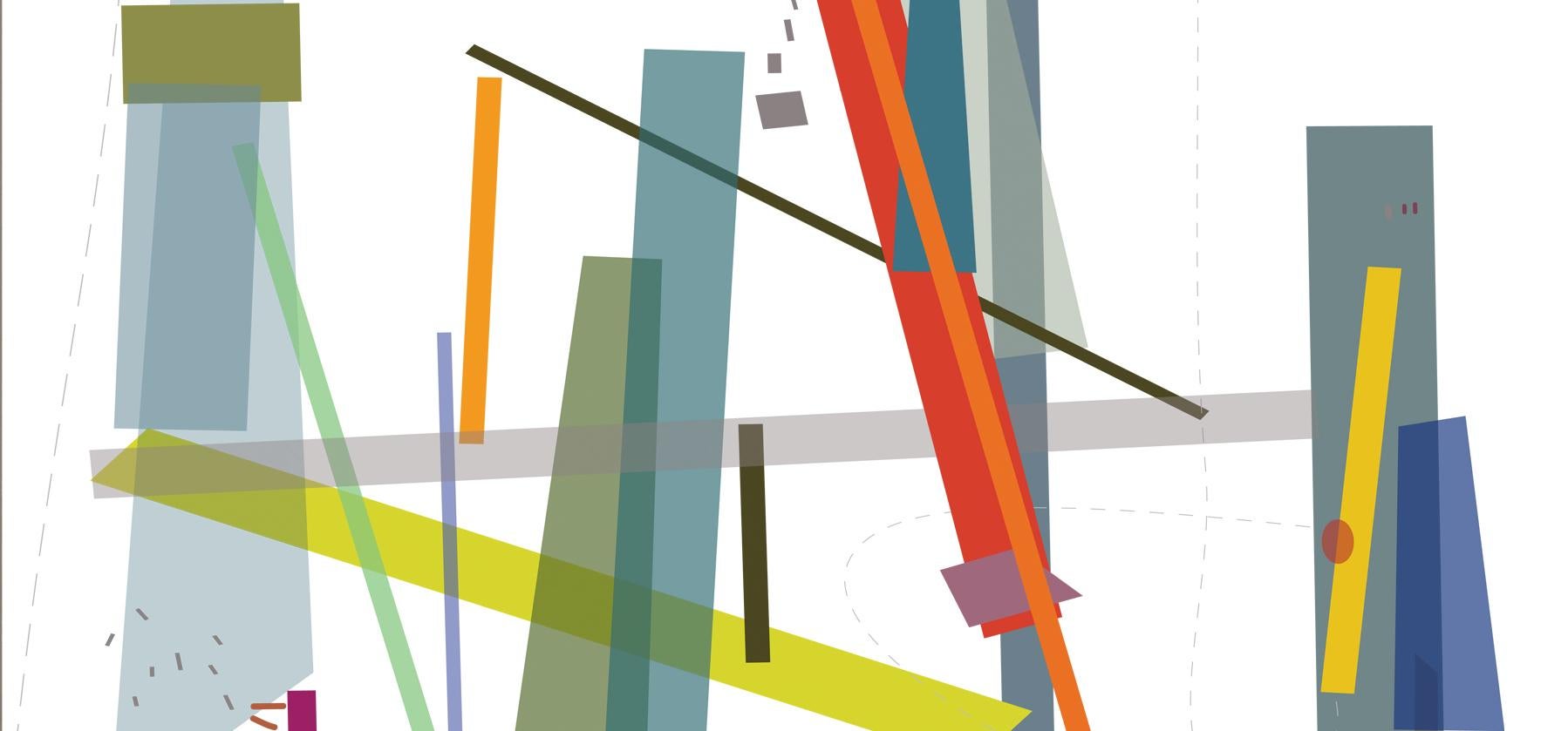 Danzantes #3, Artista venezuelano, Stampa d'archivio, Astratto geometrico, MOMA , Cot in vendita 2