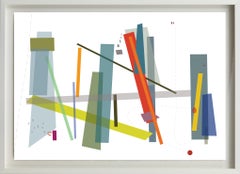 Danzantes #3, Venezuelan Artist, Archival print, Geometric Abstract, MOMA , Cot