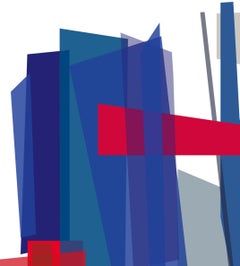 Grupo principal nº 1 Impresión de archivo Papel de trapo de algodón Venezuela Abstracto geométrico