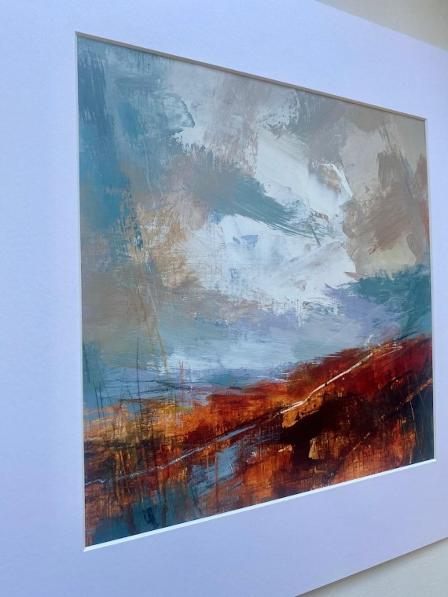 Luisa Holden, Estudio de los páramos en otoño, Arte de los páramos de Yorkshire, Paisaje original en venta 3