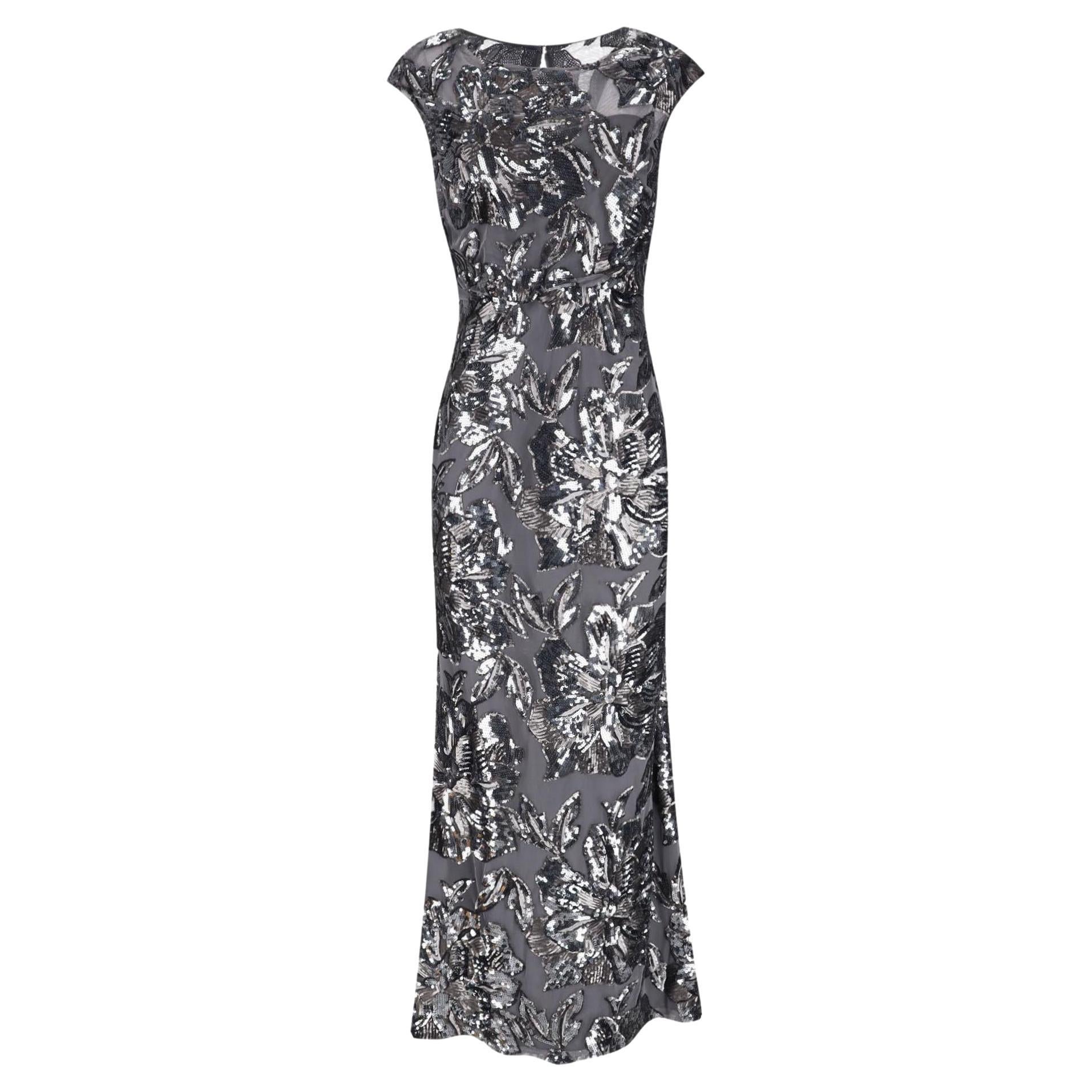 Luisa Spagnoli 'Fashion Show' - Robe de soirée à paillettes et embellissement