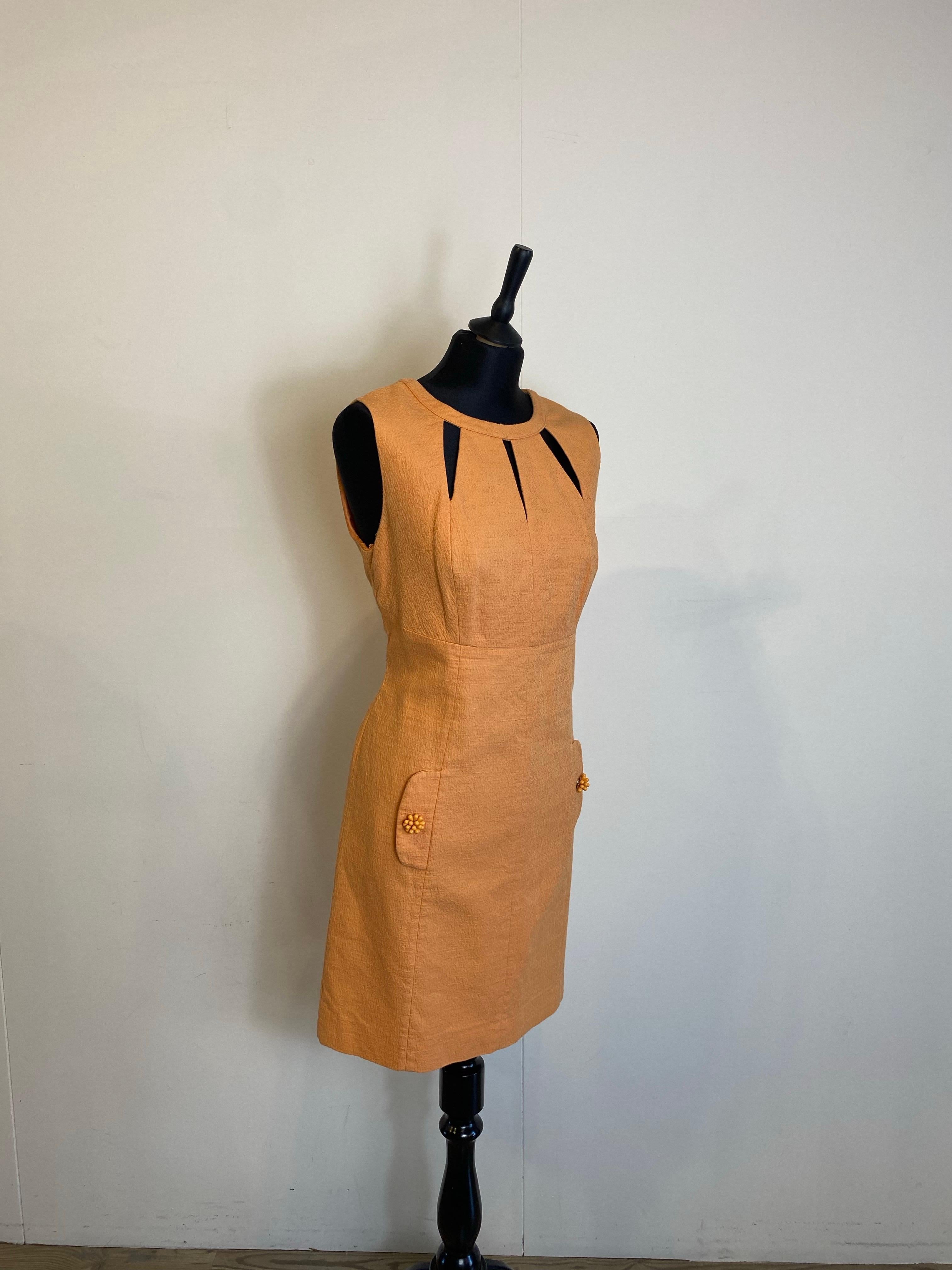 Vestido naranja Luisa Spagnoli. Naranja en venta