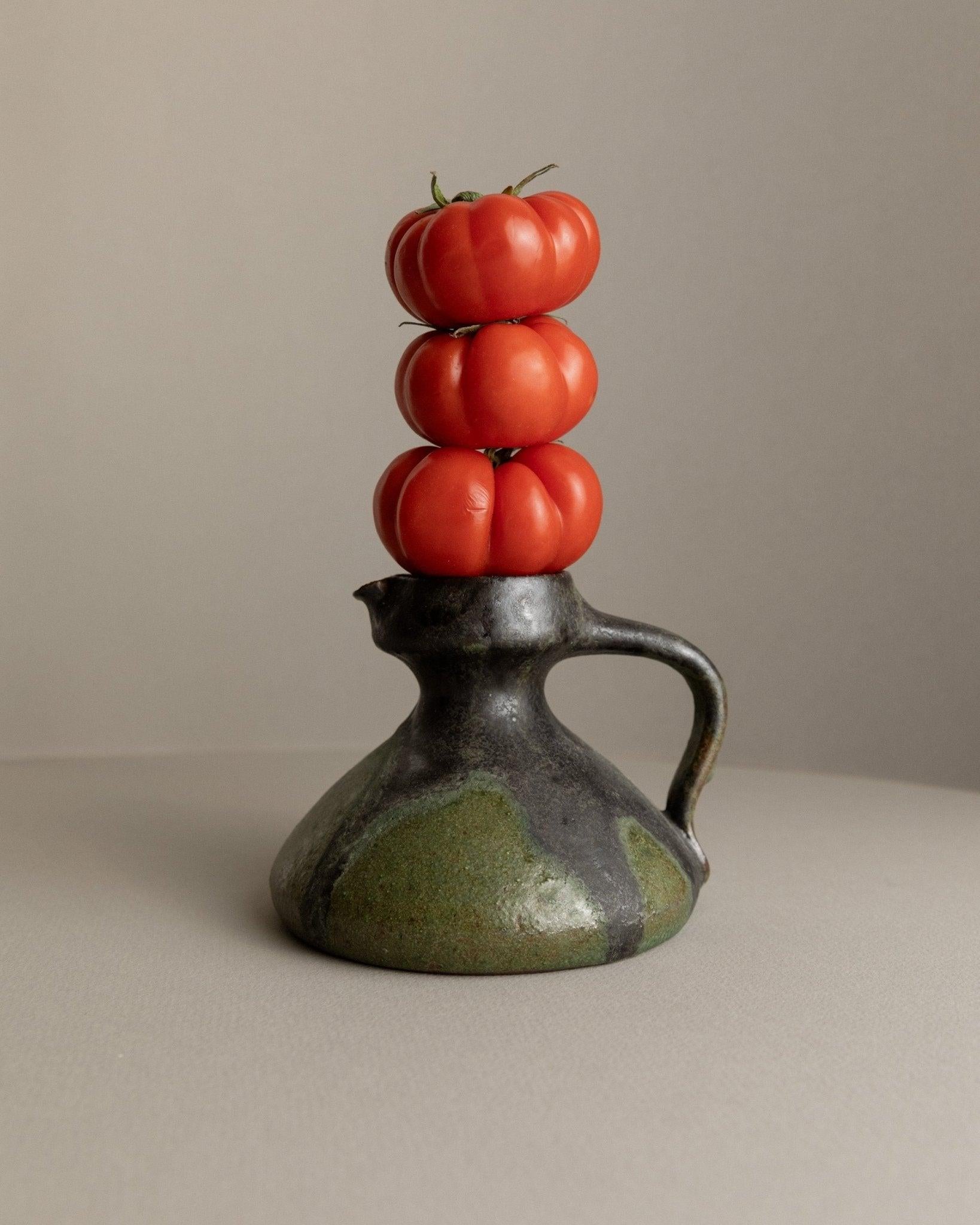 Vaso in ceramica con lava grassa dello Studio A di Luise Duncker, anni '70 in vendita 5