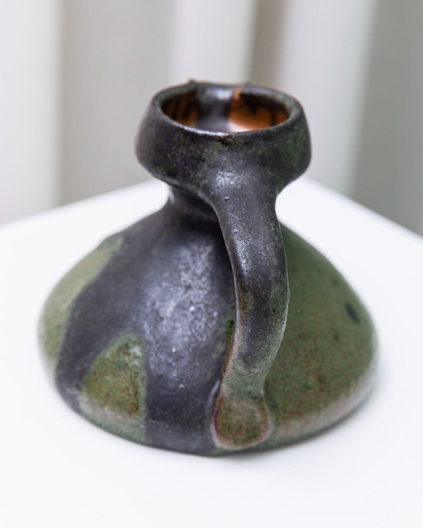 Vaso in ceramica con lava grassa dello Studio A di Luise Duncker, anni '70 In condizioni buone in vendita a Montecalvoli, IT