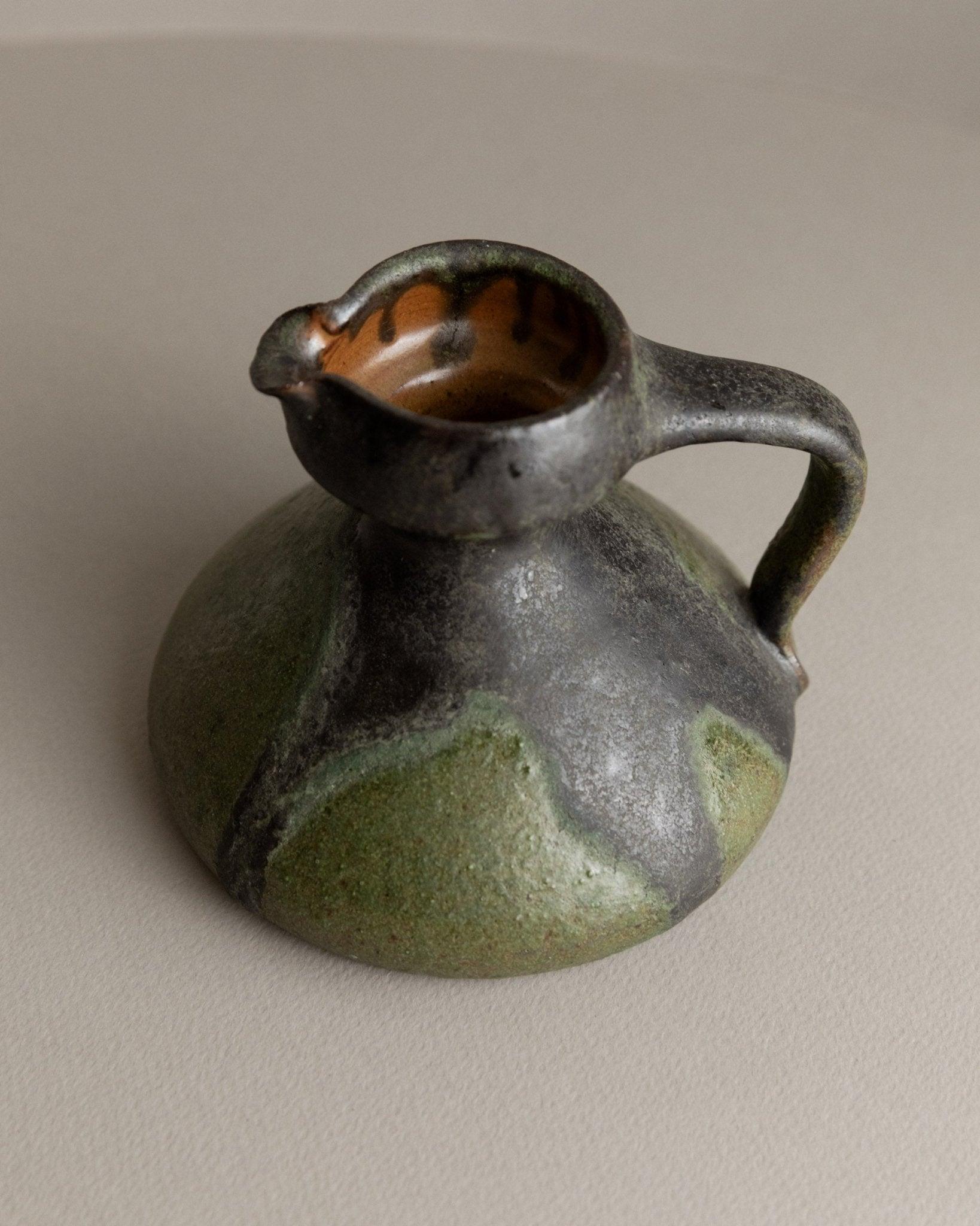 XX secolo Vaso in ceramica con lava grassa dello Studio A di Luise Duncker, anni '70 in vendita