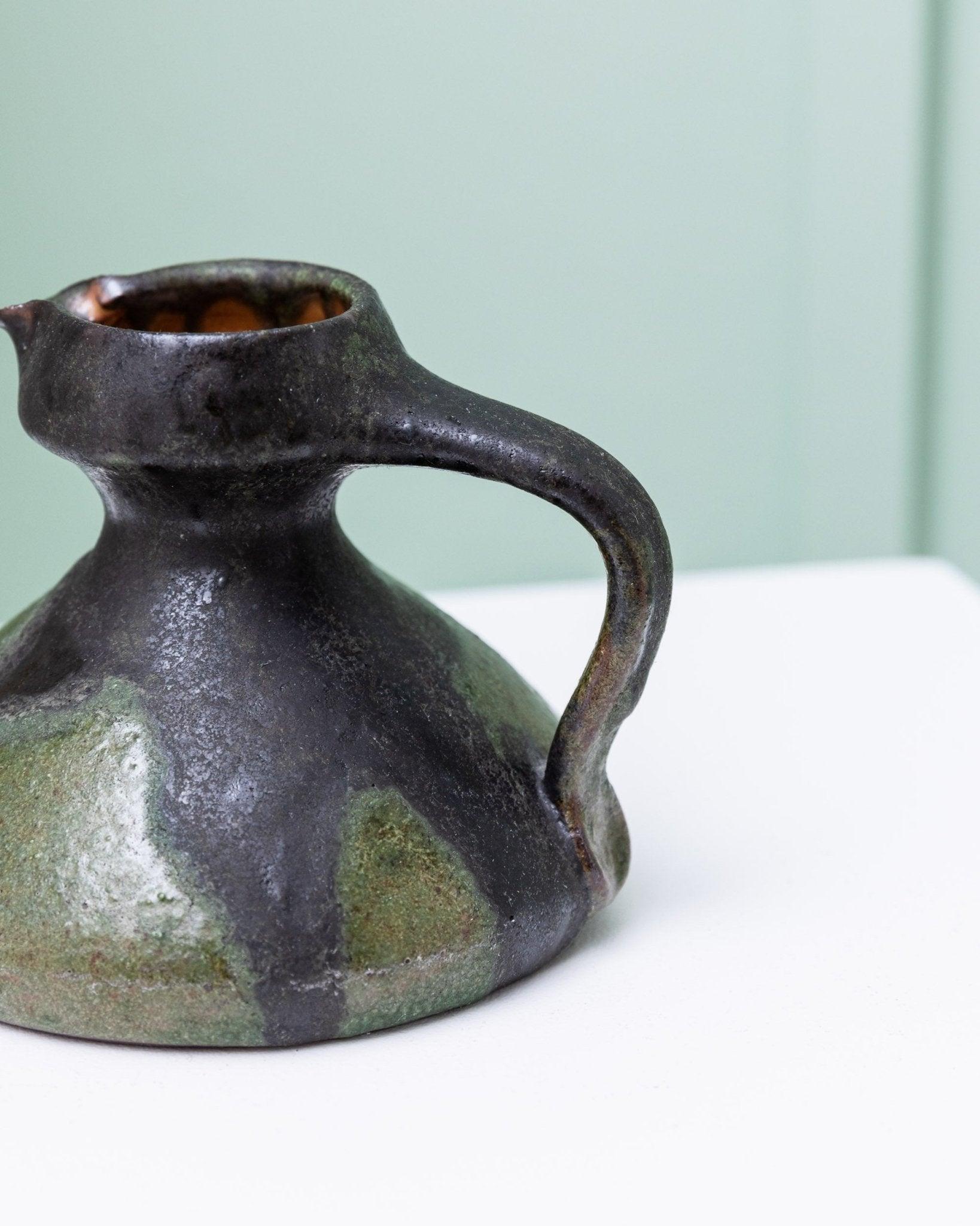 Vaso in ceramica con lava grassa dello Studio A di Luise Duncker, anni '70 in vendita 1