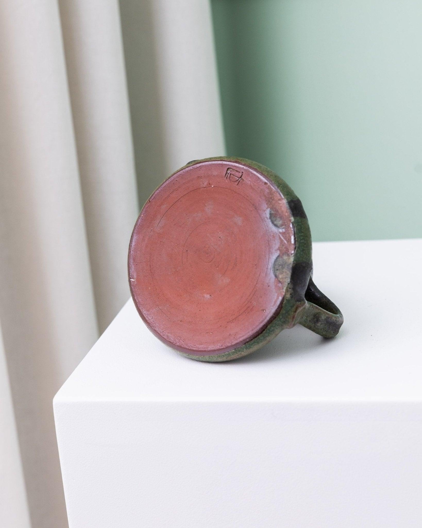 Vaso in ceramica con lava grassa dello Studio A di Luise Duncker, anni '70 in vendita 2