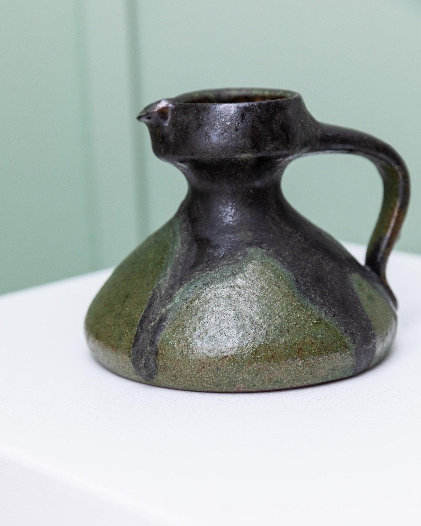 Vaso in ceramica con lava grassa dello Studio A di Luise Duncker, anni '70 in vendita 3