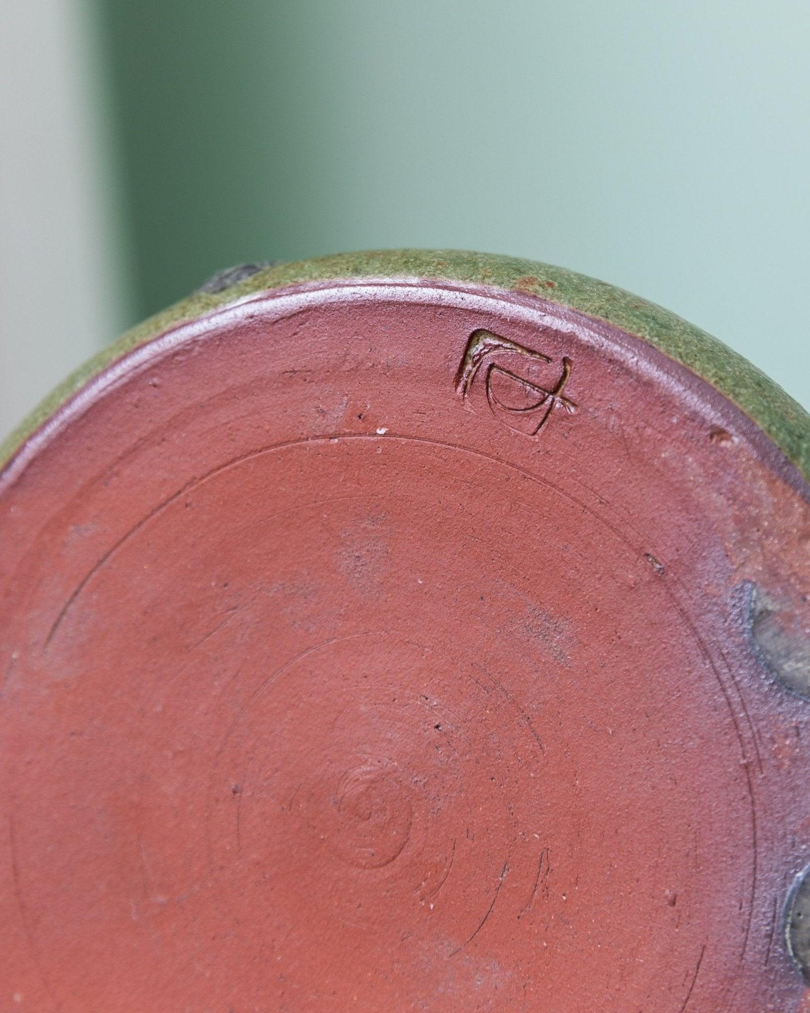 Vaso in ceramica con lava grassa dello Studio A di Luise Duncker, anni '70 in vendita 4