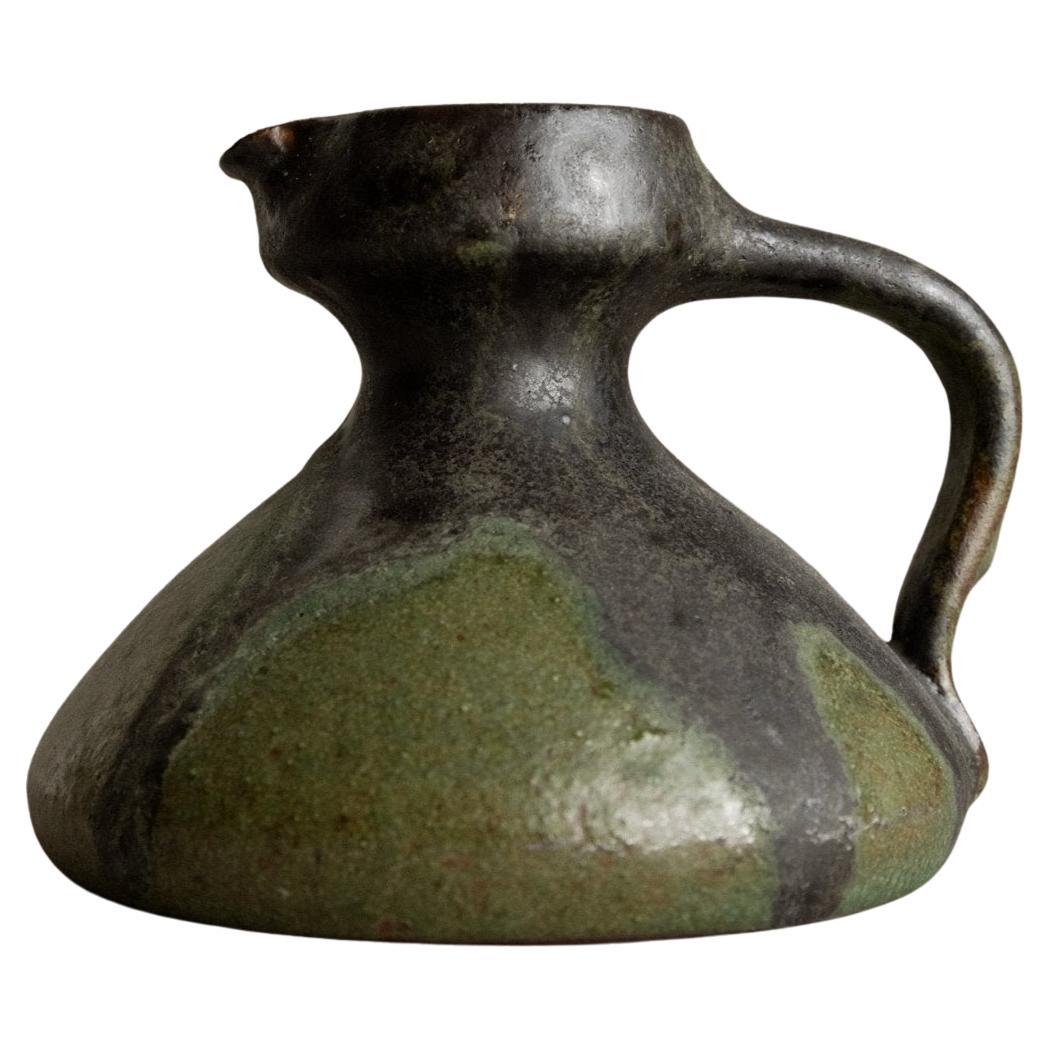 Vaso in ceramica con lava grassa dello Studio A di Luise Duncker, anni 
70