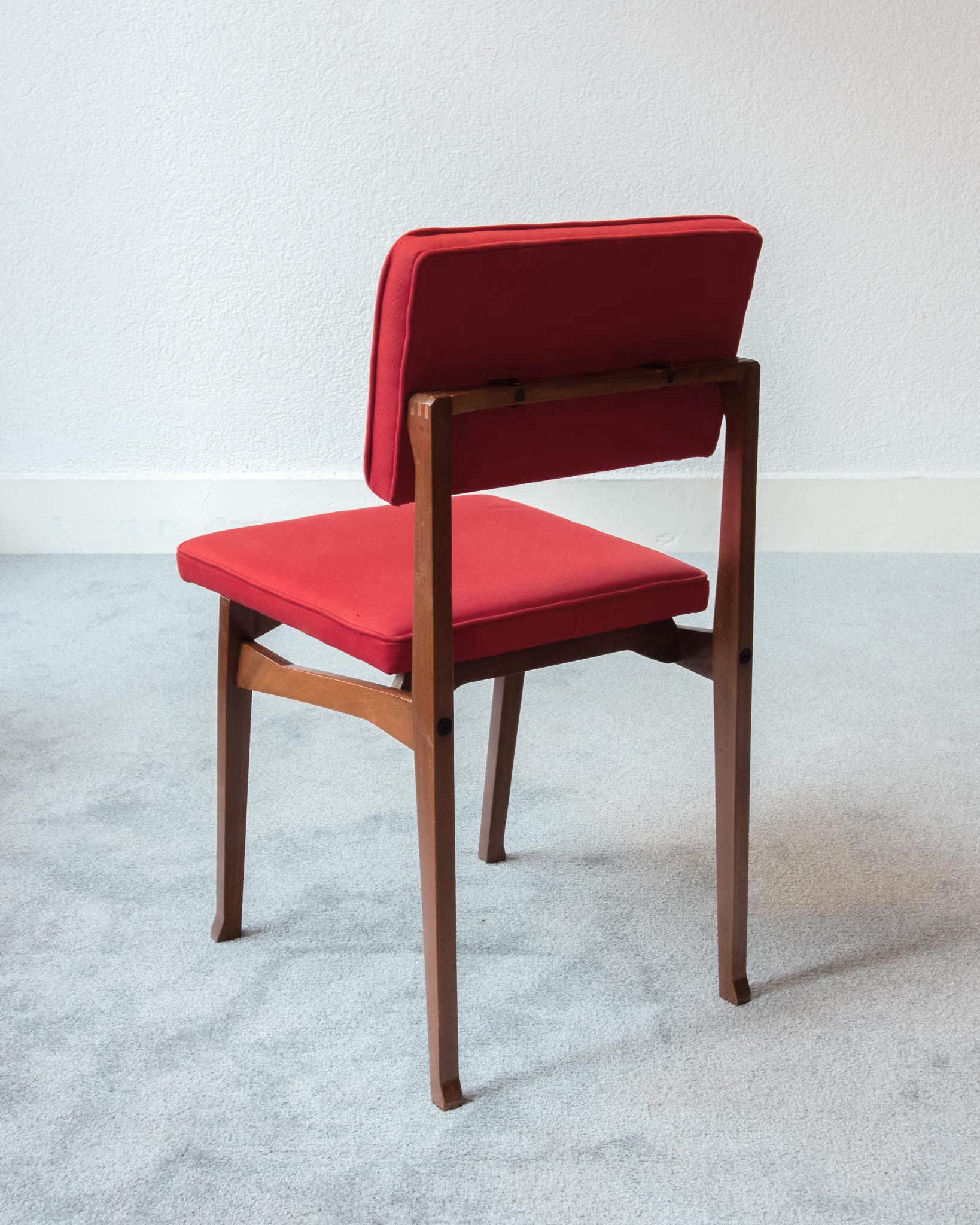 Chaises de salle à manger Luisella de Franco Albini, ed.Poggi 1955 Bon état - En vente à Renens, CH