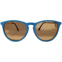Luisstyle blue light orange lens sunglasses NWOT