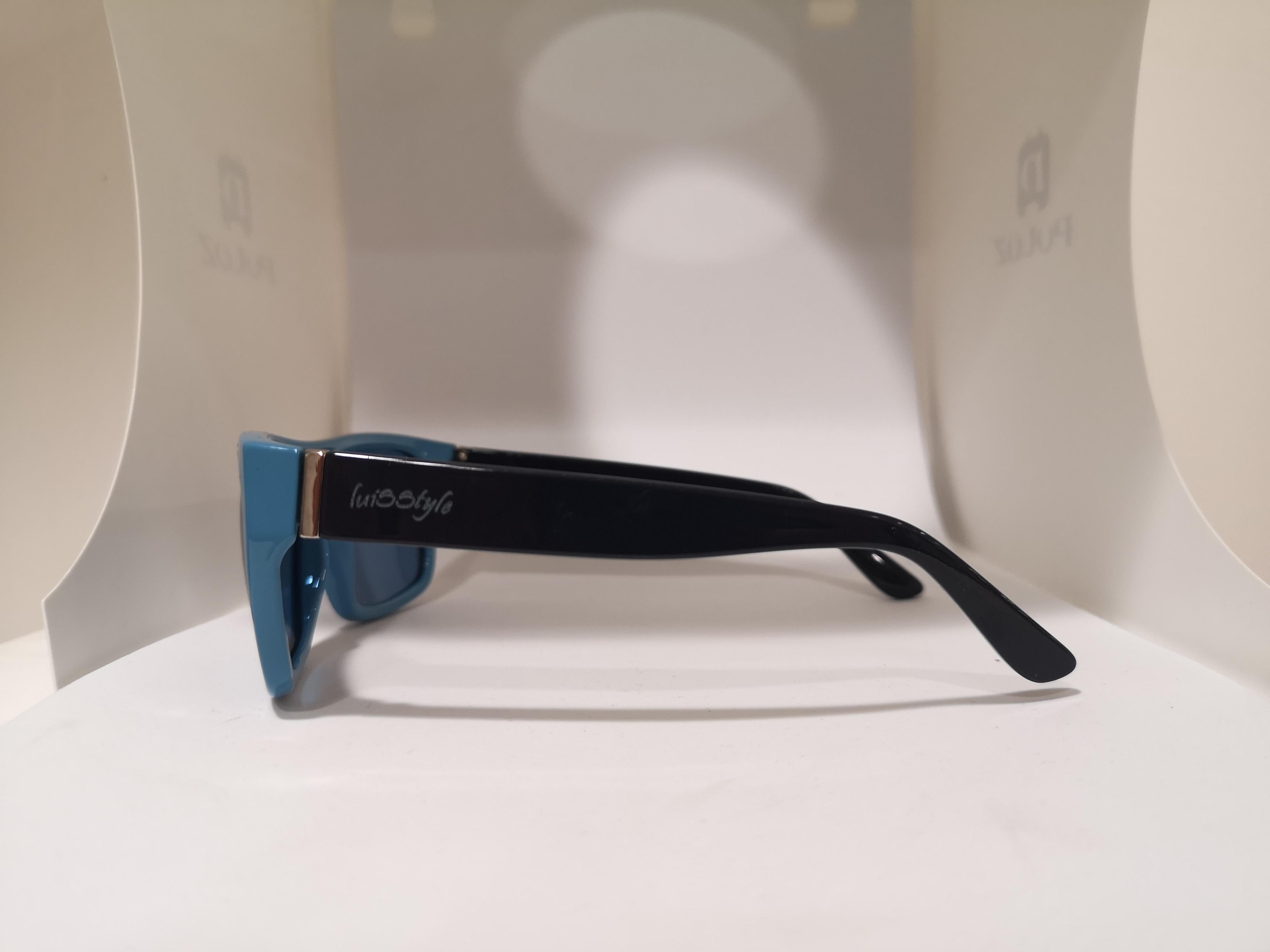 Luisstyle blue sunglasses NWOT  In New Condition In Capri, IT