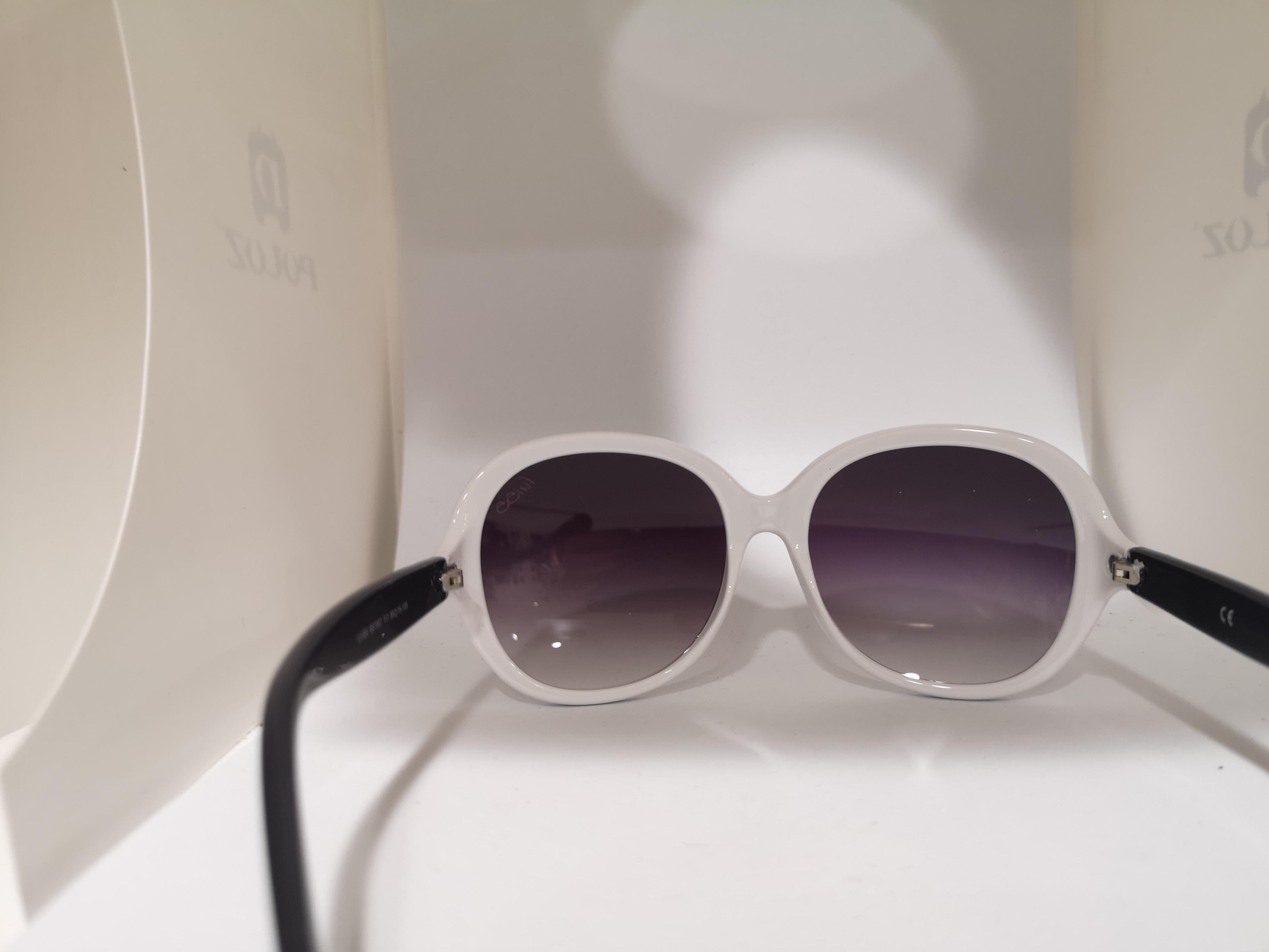 Luisstyle white sunglasses NWOT  In New Condition In Capri, IT