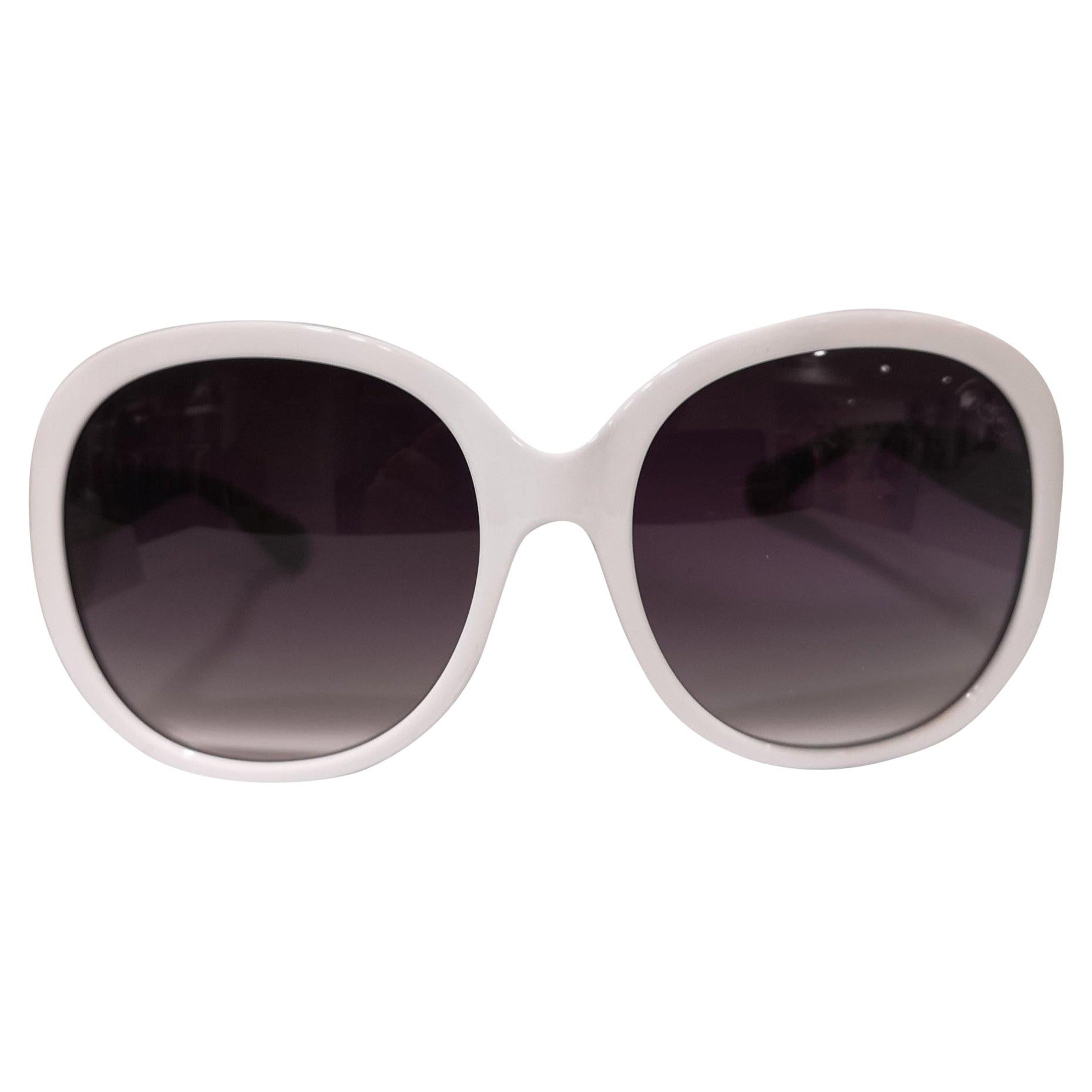 Luisstyle white sunglasses NWOT 