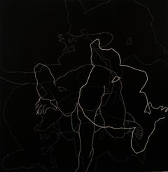 Linopomes. Young artist, Figurative print, Linocut, Black & white, Polish art