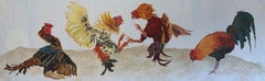 Georgian Contemporary Art by Luka Manjgaladze - I Thought it was Cockfighting