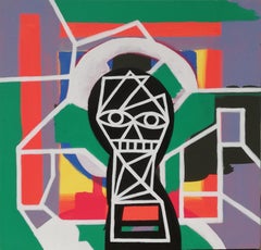 Art contemporain géorgien par Luka Tsetskhladze - Green Monday