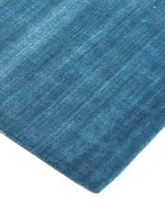 Lukas, Contemporary Modern Handwoven Area Rug, Turquoise