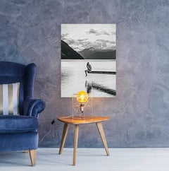 "Over the Fjords" Black & White Photography 47 x 35 in Ed. 2/3 by Lukas Dvorak