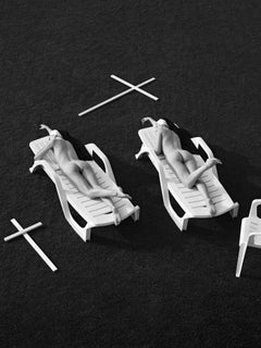 "Sin 2 A" Black & White Photography 39 x 29.5 in Ed. of 4 by Lukas Dvorak